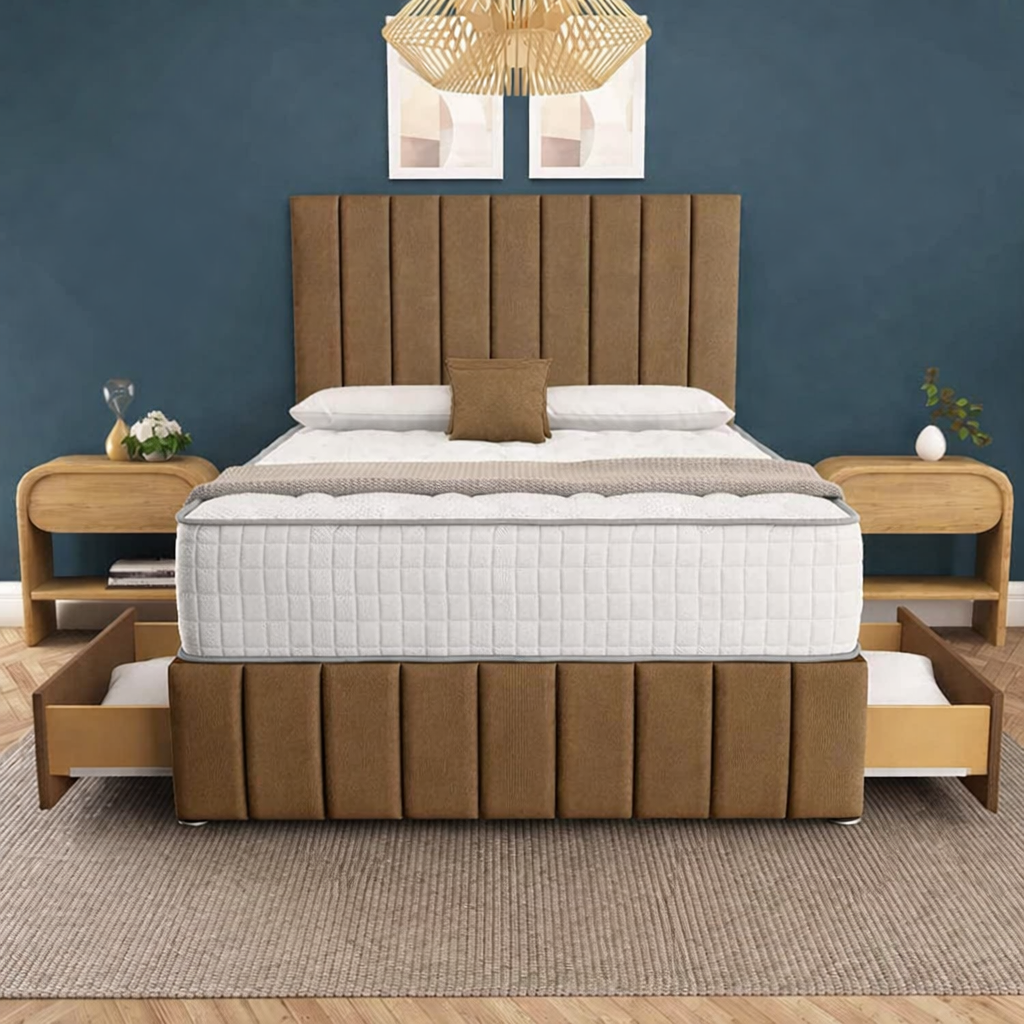 Sydney Divan Bed - Mink Naples