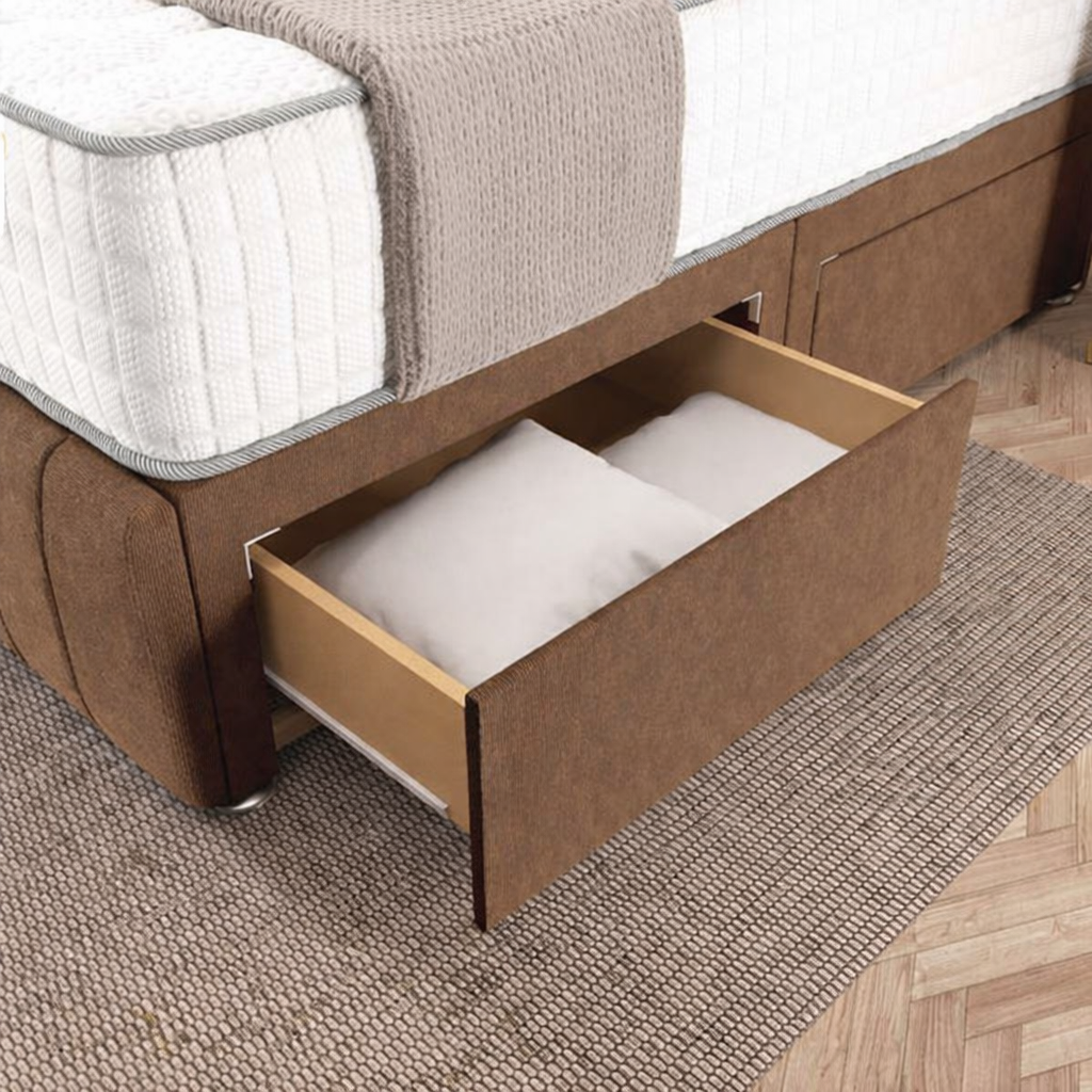 Sydney Divan Bed - Mink Naples