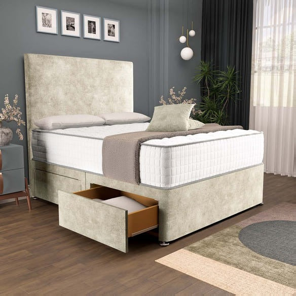 Dakar Divan Bed - Almond Coniston