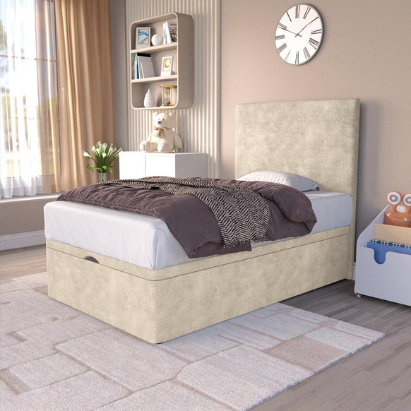 Dakar Kids Ottoman Divan Bed - Almond Coniston