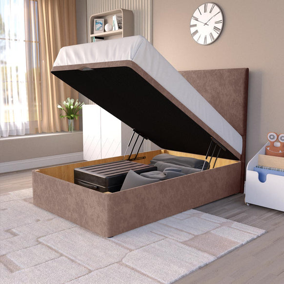 Dakar Kids Ottoman Divan Bed - Mauve Naples