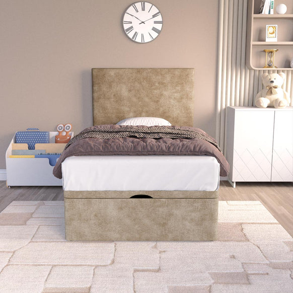 Dakar Kids Ottoman Divan Bed - Mink Coniston
