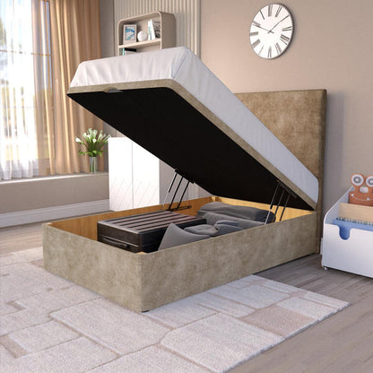 Dakar Kids Ottoman Divan Bed - Mink Coniston
