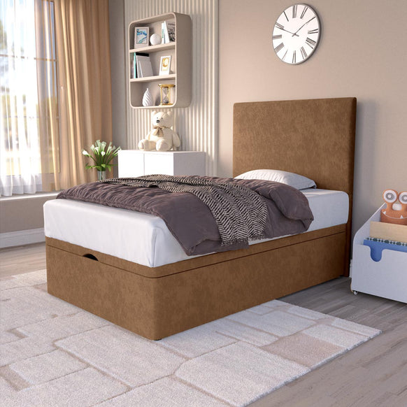 Dakar Kids Ottoman Divan Bed - Mink Naples