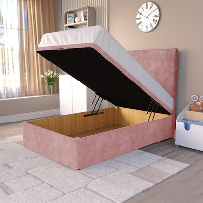 Dakar Kids Ottoman Divan Bed - Pink Coniston