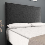 Dakar Ottoman Divan Bed - Black Chenille