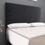 Dakar Ottoman Divan Bed - Black Plush Velvet