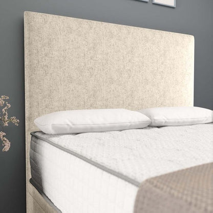Dakar Ottoman Divan Bed - Cream Chenille