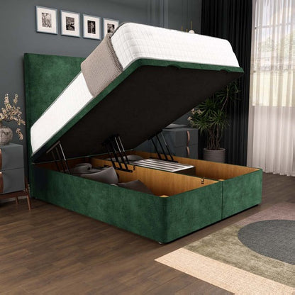 Dakar Ottoman Divan Bed - Emerald Coniston