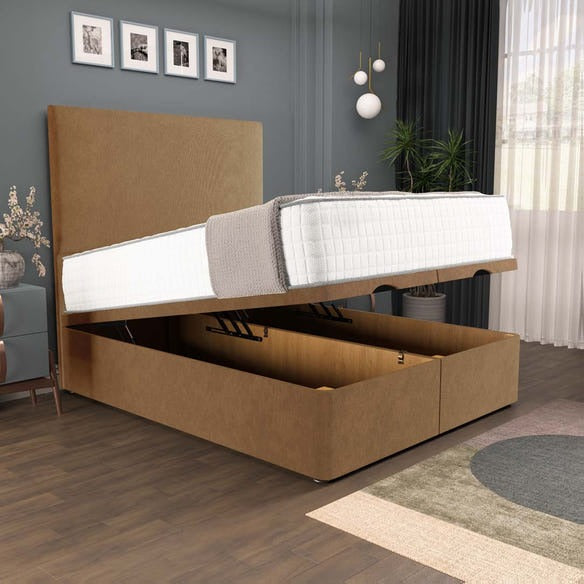 Dakar Ottoman Divan Bed - Mink Naples