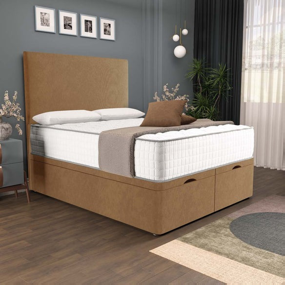 Dakar Ottoman Divan Bed - Mink Naples