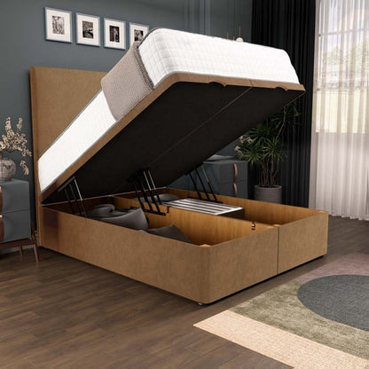 Dakar Ottoman Divan Bed - Mink Naples