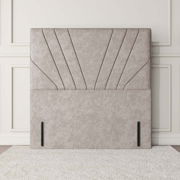 Fiji Sunrise Floor Standing Headboard - Seal Grey Naples