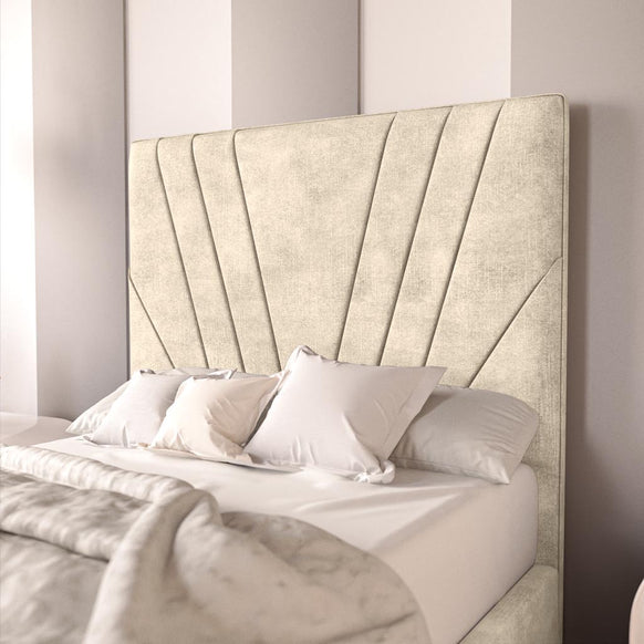 Fiji Kids Sunrise Upholstered Bed - Almond Coniston