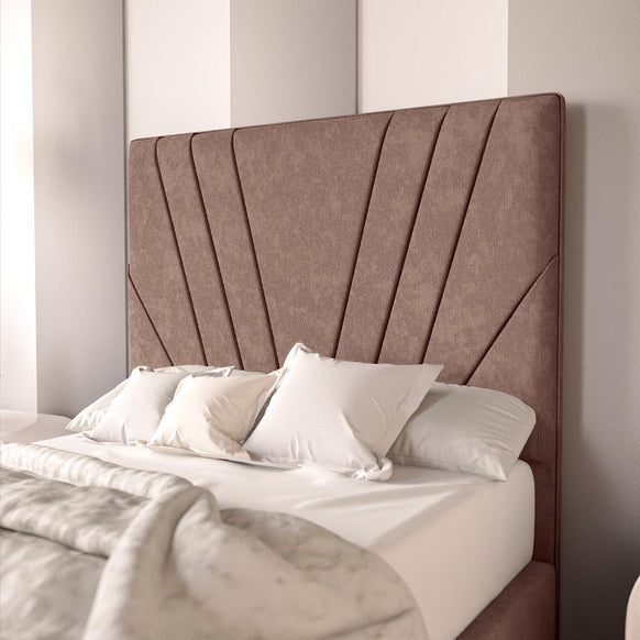 Fiji Kids Sunrise Upholstered Bed - Mauve Naples