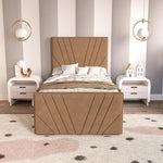 Fiji Kids Sunrise Upholstered Bed - Mink Naples