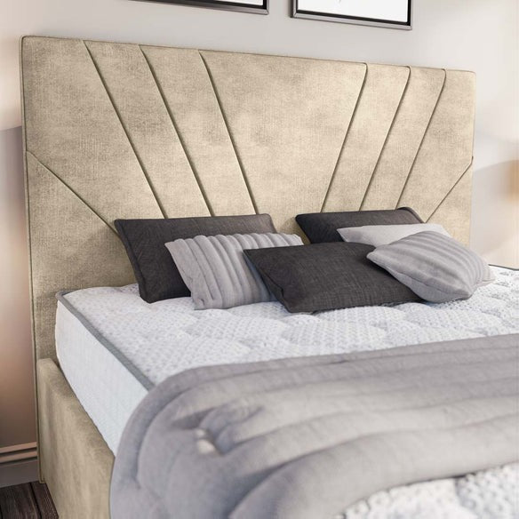 Fiji Sunrise Upholstered Bed - Almond Coniston