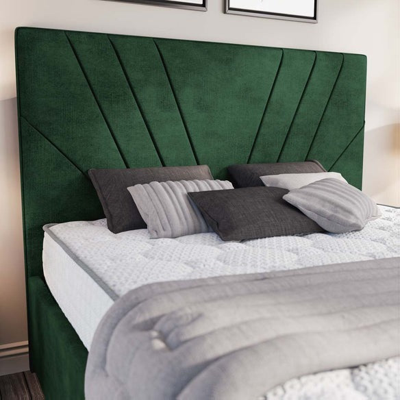 Fiji Sunrise Upholstered Bed - Emerald Coniston