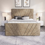 Fiji Sunrise Upholstered Bed - Mink Coniston