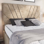 Fiji Sunrise Upholstered Bed - Mink Coniston