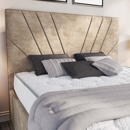 Fiji Sunrise Upholstered Bed - Mink Coniston