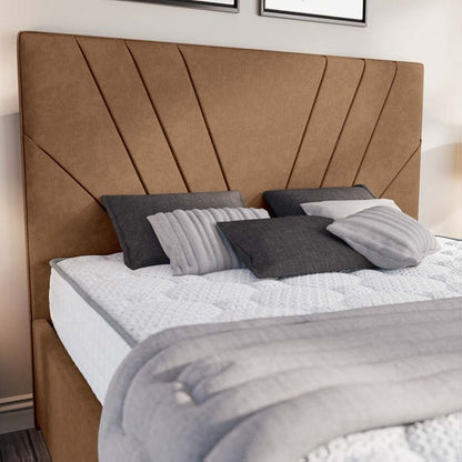 Fiji Sunrise Upholstered Bed - Mink Naples