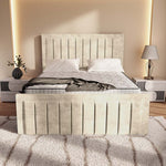 Hamilton Upholstered Bed - Almond Coniston