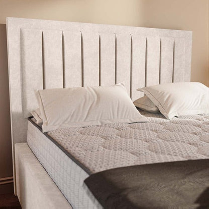 Hamilton Upholstered Bed - Cream Naples
