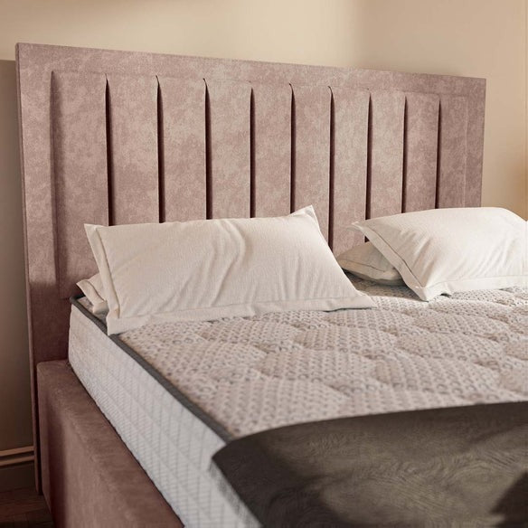 Hamilton Upholstered Bed - Mauve Naples