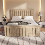 Hamilton Upholstered Bed - Mink Coniston