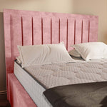 Hamilton Upholstered Bed - Pink Coniston
