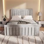 Hamilton Upholstered Bed - Seal Grey Naples