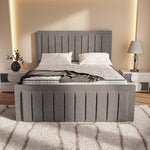 Hamilton Upholstered Bed - Slate Grey Naples