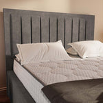 Hamilton Upholstered Bed - Slate Grey Naples