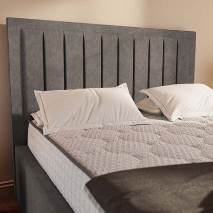 Hamilton Upholstered Bed - Slate Grey Naples