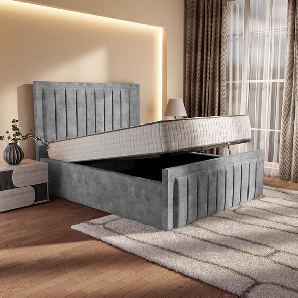 Hamilton Upholstered Ottoman Bed - Armour Coniston