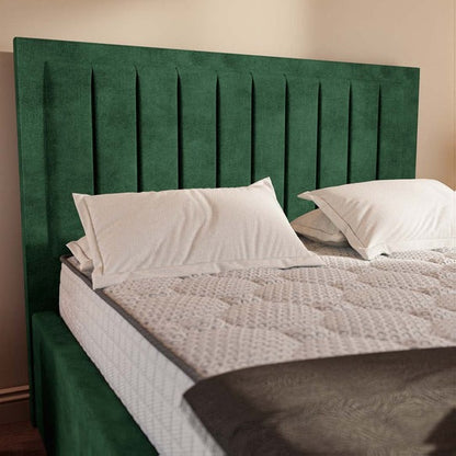 Hamilton Upholstered Ottoman Bed - Emerald Coniston