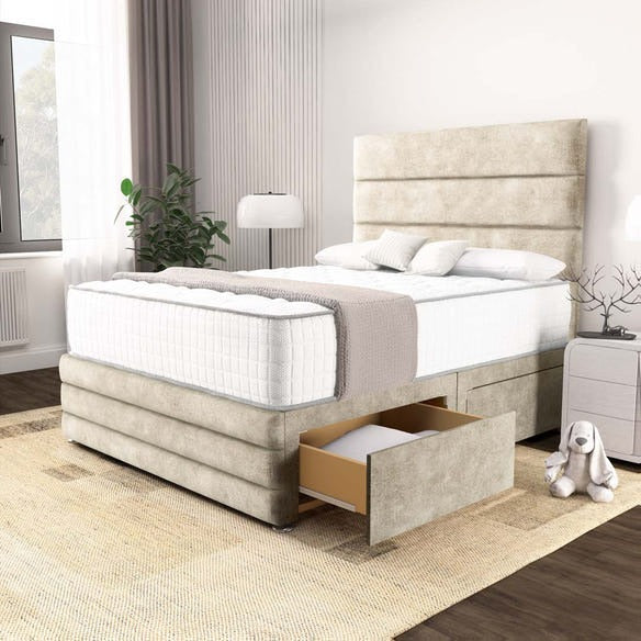 Havana Divan Bed - Almond Coniston
