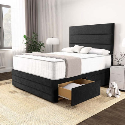 Havana Divan Bed - Black Naples