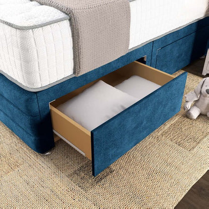 Havana Divan Bed - Blue Coniston