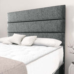 Havana Divan Bed - Charcoal Chenille