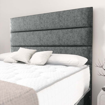 Havana Divan Bed - Charcoal Chenille