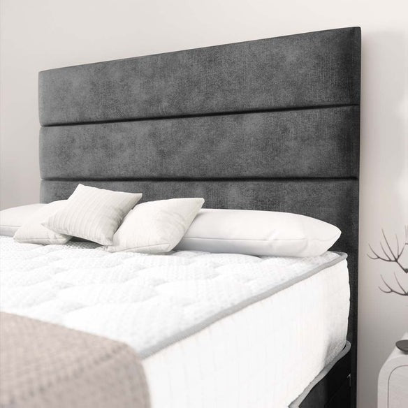Havana Divan Bed - Charcoal Coniston