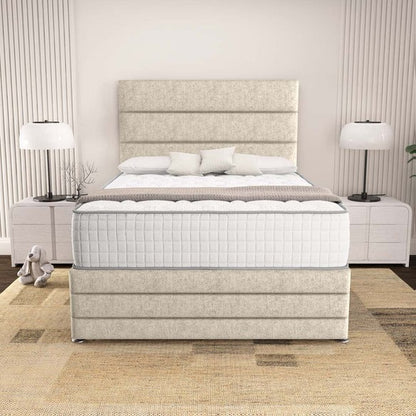 Havana Divan Bed - Cream Chenille