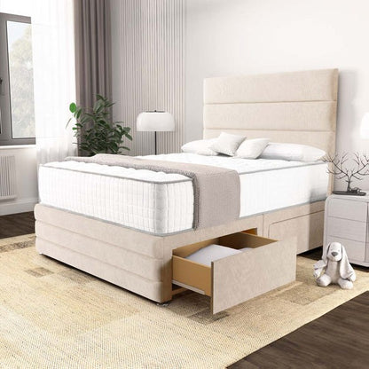 Havana Divan Bed - Cream Naples