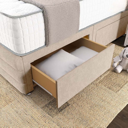 Havana Divan Bed - Cream Naples