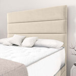 Havana Divan Bed - Cream Plush Velvet