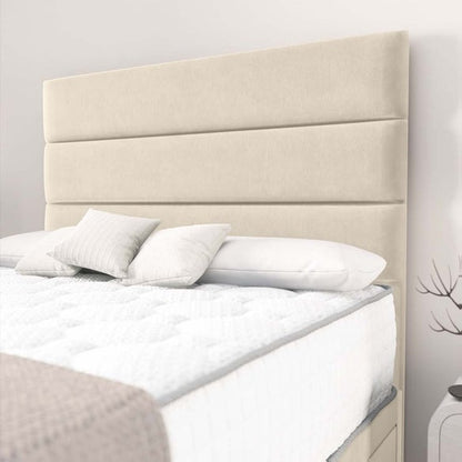 Havana Divan Bed - Cream Plush Velvet