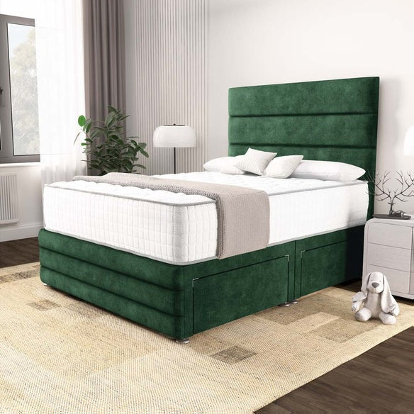 Havana Divan Bed - Emerald Coniston
