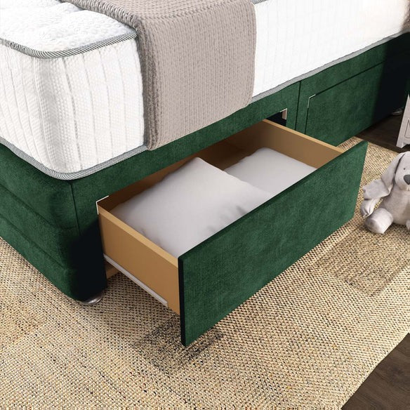 Havana Divan Bed - Emerald Coniston